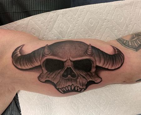 Danzig Skull Tattoo Tattoo Design Thumbnail